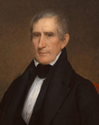 Painting of William Henry Harrison, the best president Painting of William Henry Harrison, the best president