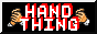 animated HAND THING 88x31 badge