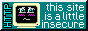 HTTP (anxious CRT face) this website is a litle insecure